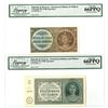Image 1 : Bohemia & Moravia. Protectorate of Bohemia & Moravia, ND (1940), Specimen Banknote Pair.