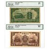 Image 1 : China. Bank of China and Bank of Communications, 1942, Issued Banknote Pair.