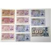 Image 1 : Switzerland. Swiss National Bank, 1955 to 1974, Issued Banknote Assortment.