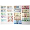 Image 1 : Turkmenistan and Uzbekistan, 1992 to 2005, Issued Group of 19 Issued Banknotes.
