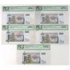 Image 1 : Zimbabwe. Reserve Bank of Zimbabwe, 2003, Issued Group of 5 Banknotes.