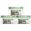 Image 1 : Zimbabwe. Reserve Bank of Zimbabwe, 2003, Issued Trio of Banknotes.