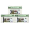 Image 1 : Zimbabwe. Reserve Bank of Zimbabwe, 2003, Issued Trio of Banknotes.