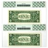 Image 2 : VA. Federal Reserve Note, $1, Fr.# 1902-E, Series 1963B, Sequential Issued Banknote Pair.