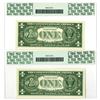 Image 2 : VA. Federal Reserve Note, $1, Fr.# 1902-E, Series 1963B, Sequential Issued Banknote Pair.
