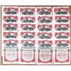 Image 1 : Brazil. Brazil Railway Co., 1910 to 1911, Group of 20, 1 Share Certificates by Waterlow & Sons.