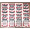 Image 1 : Brazil. Brazil Railway Co., 1910 to 1911, Group of 20, I/U 1 Share Certificates by Waterlow & Sons.