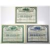Image 1 : Ecuador. Compania de Abasto, Comision Y Prestamos, ND (1910 to 1930s), Specimen Coupon Bond Trio.