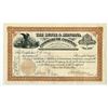 Image 1 : Montana. Butte & Montana Commercial Co., 1892 I/U Stock Certificate