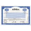 Image 1 : Activision, Inc. 2001 Specimen Stock Certificate, Video Game Publisher "CALL OF DUTY".
