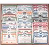 Image 1 : Aviation, Navigation , Industrial, and other topics Assortment of I/U and I/C Stocks Certificates, 1