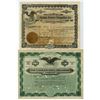 Image 1 : Maine & Ohio, Steamship Stock Certificate Pair, 1896 and 1907