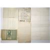 Image 2 : Ontario Mining Company Stock Certificates and Documents Assortment Including Map, ca.1910-45.