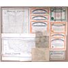 Image 1 : Oil Syndicate & Company Stock Certificates and Maps Assortment, ca.1922-24