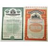 Image 1 : Georgia, North Carolina, & South Carolina Railroad Specimen Bond Pair, 1894 & 1913
