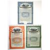 Image 1 : IL. Illinois Railroad Selection of Specimen Bonds, ca.1906-22