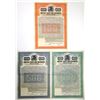 Image 1 : ME. United Light and Railways Co., 1916, Specimen Gold Coupon Bond Trio.