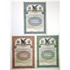 Image 1 : ME. United Light and Railways Co., 1918, Specimen Gold Coupon Bond Trio.