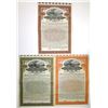 Image 1 : MN. Minneapolis, St. Paul & Sault Ste. Marie, 1924, Specimen 5 1/2% Gold Coupon Bond Trio.