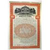 Image 1 : MO. St. Louis and San Francisco Railroad Co. Central Division, 1899, Specimen 4% Gold Coupon Bond.