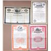 Image 1 : Missouri, Wisconsin, Michigan & Illinois Railroad Quartet of Specimen & I/U Coupon Bonds, ca.1879-19