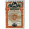 Image 1 : NY. Erie Railroad Co., 1895,  Specimen 3% General Lien Gold Coupon Bond.
