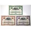 Image 1 : NY. Erie Railroad Co., 1930, Specimen Registered Gold Bond Trio.