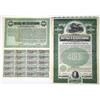 Image 1 : PA. Buffalo & Susquehanna Railroad and Railway Co., 1901 and 1906, Specimen Gold Coupon Pair.