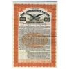 Image 1 : UT. Emigration Canon Railroad Co. 1909 Specimen Gold Coupon Bond.