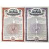 Image 1 : WI. Northern Pacific Railway Co., 1954, Specimen Collateral Trust 4% Coupon Bond Pair.