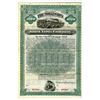 Image 1 : IN. Tolleston Stock Yards Co. 1891 Specimen Coupon Bond