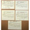 Image 1 : NH. Central Bridge Corp., 1823, Lot of 5, I/U Stock Certificates