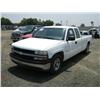 Image 2 : 2001 CHEVROLET 1500 SILVERADO EXTENDED CAB PICKUP, s/n: 1GCEC19VX1F287630