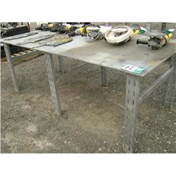 4FT X 8FT STEEL WORK TABLE