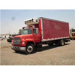 1994 FORD AEROMAX L8000 S/A REFER TRUCK, s/n: 1FDWR82E7RVA33841