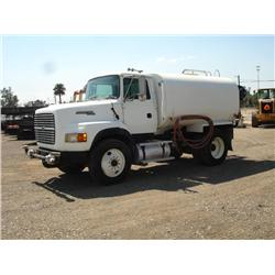 1994 FORD L9000 S/A 2,500 GALLON WATER TRUCK, s/n: 1FTYS95X9RVA26149