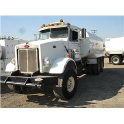 1972 PETERBILT 4000 GALLON WATER TRUCK, s/n: 45308P