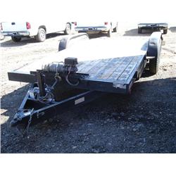 2004 CARSON HD182 20ft EQUIPMENT TRAILER, s/n: 4HXHD18234C079011