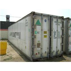 HYUNDAI 8ft X 40ft REFRIDGERATED CONTAINER, s/n: N/A