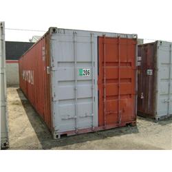 8ft X 40ft SHIPPING CONTAINER