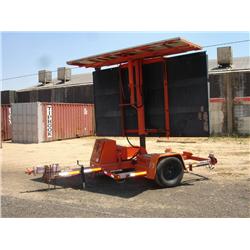 1997 ADDCO DH1000 DOT-SIGN PORTABLE MESSAGE BOARD, s/n: 584912