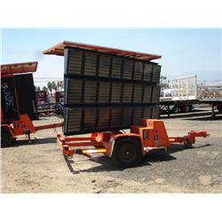 1997 ADDCO DH1000 DOT-SIGN PORTABLE MESSAGE BOARD, s/n: 584899