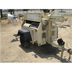 2001 INGERSOLL-RAND LIGHT SOURCE PORTABLE LIGHT TOWER, s/n: 318431