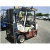 Image 1 : NISSAN 50 OPTIMUM CPJ02A25PV 5,000# CAPACITY SOLID TIRED WAREHOUSE FORKLIFT, s/n: CPJ02-9P5985