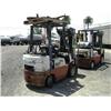 Image 2 : NISSAN 50 OPTIMUM CPJ02A25PV 5,000# CAPACITY SOLID TIRED WAREHOUSE FORKLIFT, s/n: CPJ02-9P5985