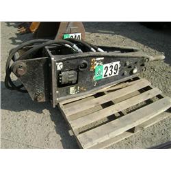 2006 CATERPILLAR H70 HYDRAULIC BREAKER, s/n: 300565-06702B