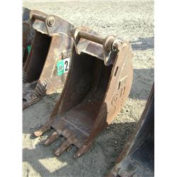 CATERPILLAR 16in BACKHOE BUCKET, s/n: N/A