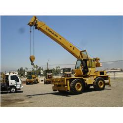 LORAIN LRT 180 18 TON HYDRAULIC ROUGH TERRAIN CRANE, s/n: 61121