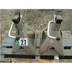 (2) H.D. JACK SAFETY STANDS
