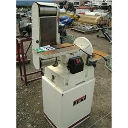 JET ELECTRIC BELT SANDER/DISC SANDER, s/n: N/A